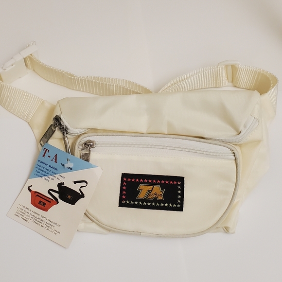 New with tags unisex adjustable waist funny bags in black & white - Picture 6 of 8